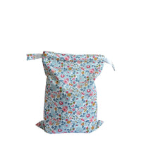 Drawstring Bag made with Liberty Fabric BETSY GREY - Coco & Wolf