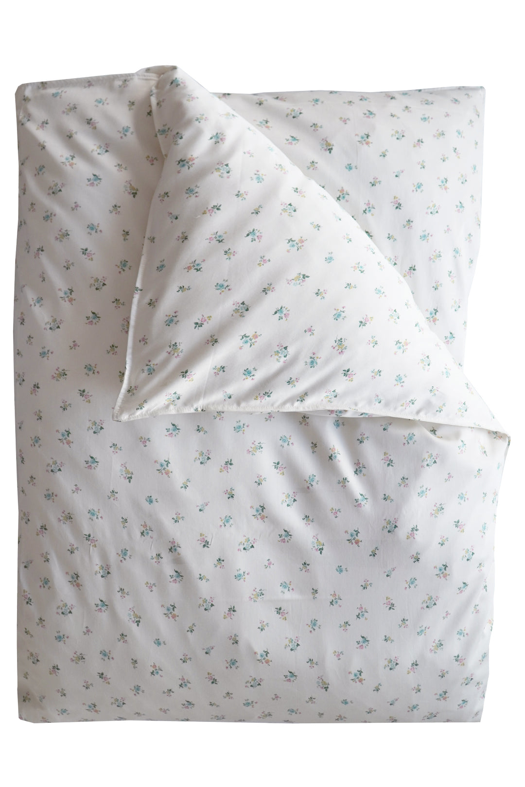 Bridgerton Duvet Set made with Liberty Fabric POSY CORSAGE YELLOW