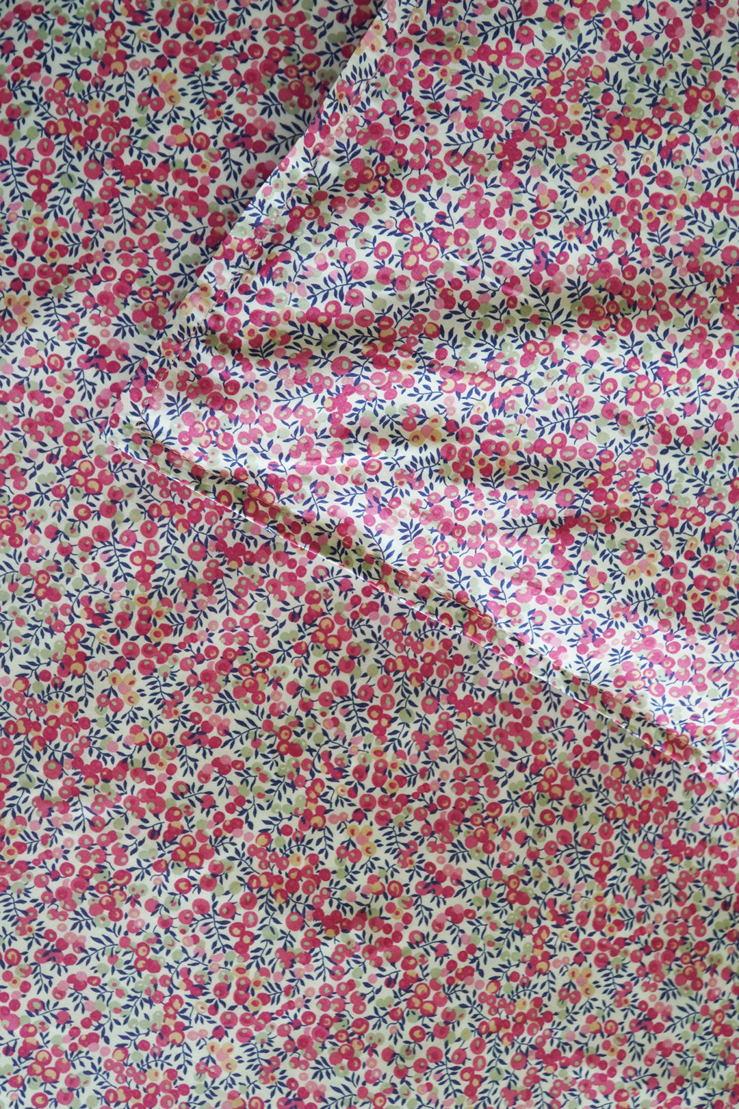 Duvet Set made with Liberty Fabric WILTSHIRE BUD MAGENTA