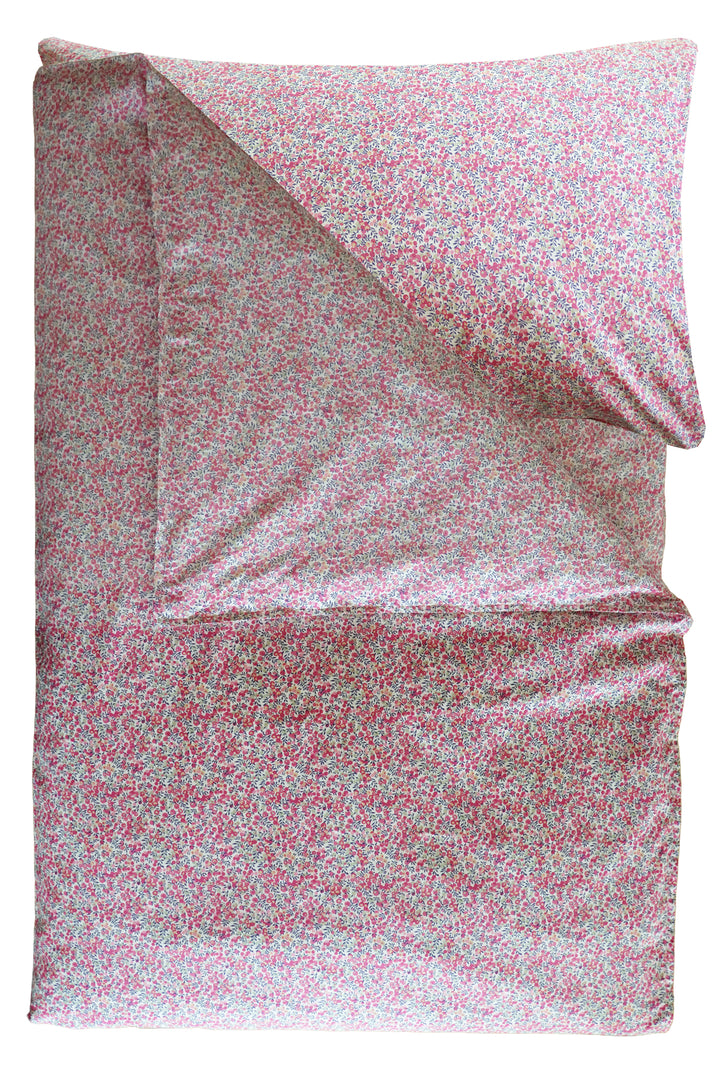 Duvet Set made with Liberty Fabric WILTSHIRE BUD MAGENTA