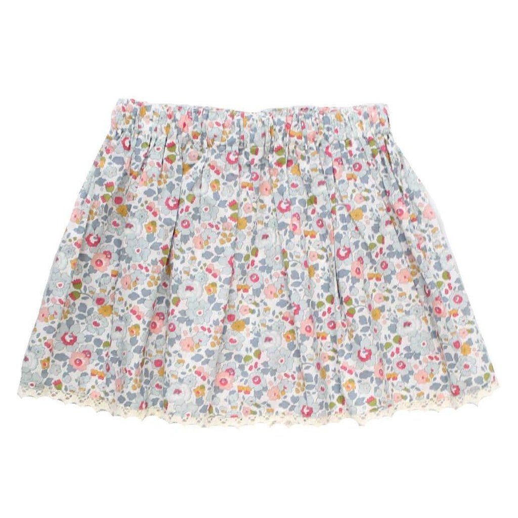 Coco Wolf Esther Skirt made with Liberty Fabric Betsy Grey