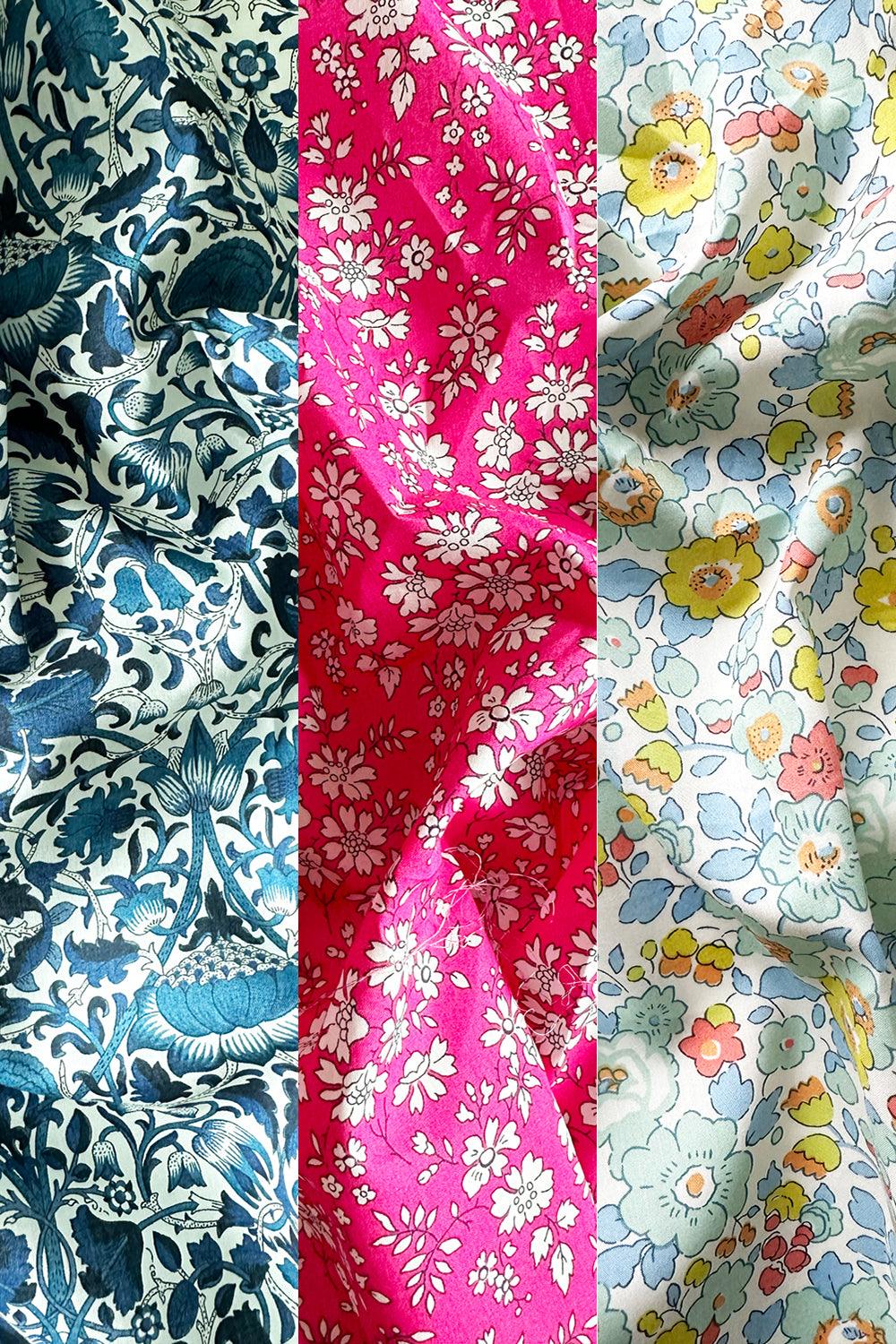 EXCLUSIVE Liberty Fabric Tana Lawn® Cotton CAPEL FUCHSIA - Coco & Wolf