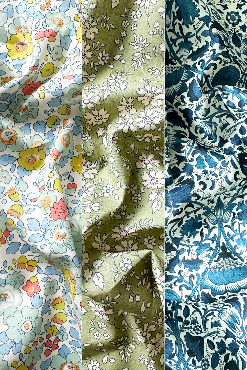 EXCLUSIVE Liberty Fabric Tana Lawn® Cotton CAPEL PISTACHIO - Coco & Wolf