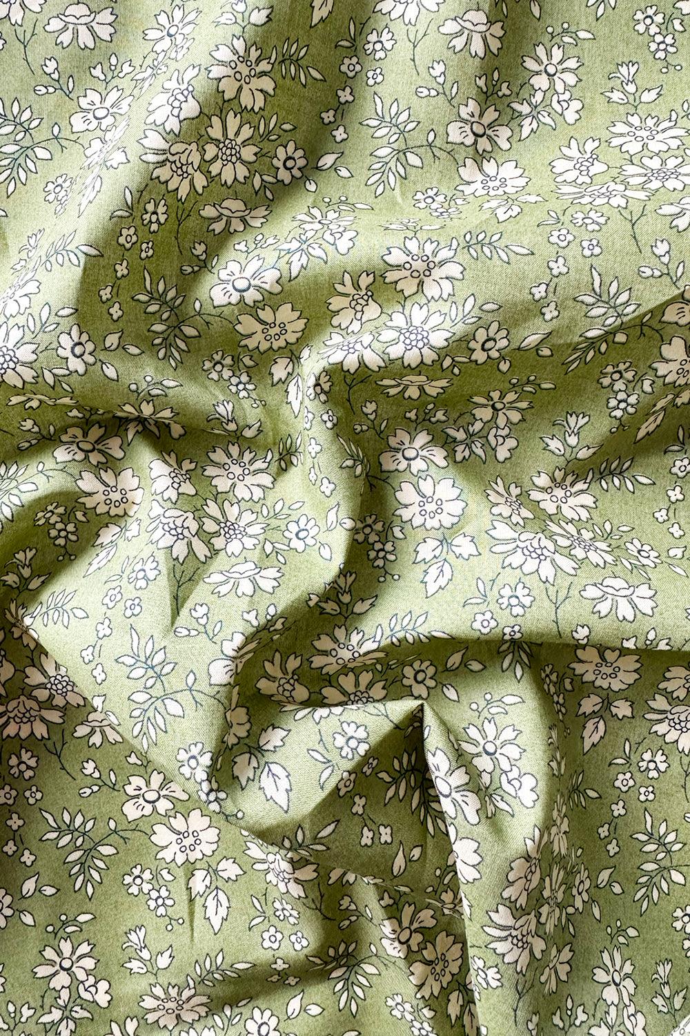 EXCLUSIVE Liberty Fabric Tana Lawn® Cotton CAPEL PISTACHIO - Coco & Wolf