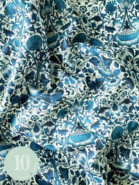 EXCLUSIVE Liberty Fabric Tana Lawn® Cotton LODDEN NAVY - Coco & Wolf