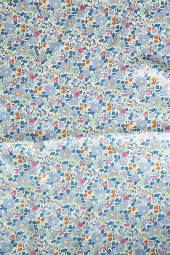 Oversize Silk Scarf made with Liberty Fabric BETSY