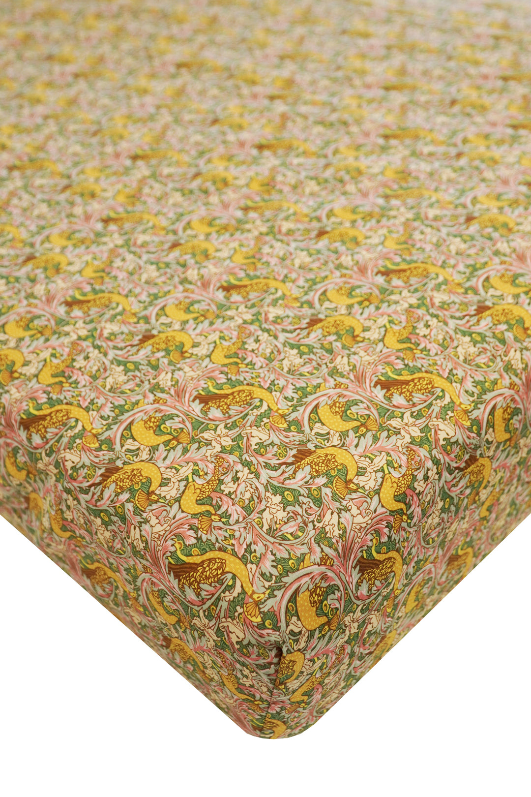 Fitted Sheet made with Liberty Fabric EDEN'S AWAKENING