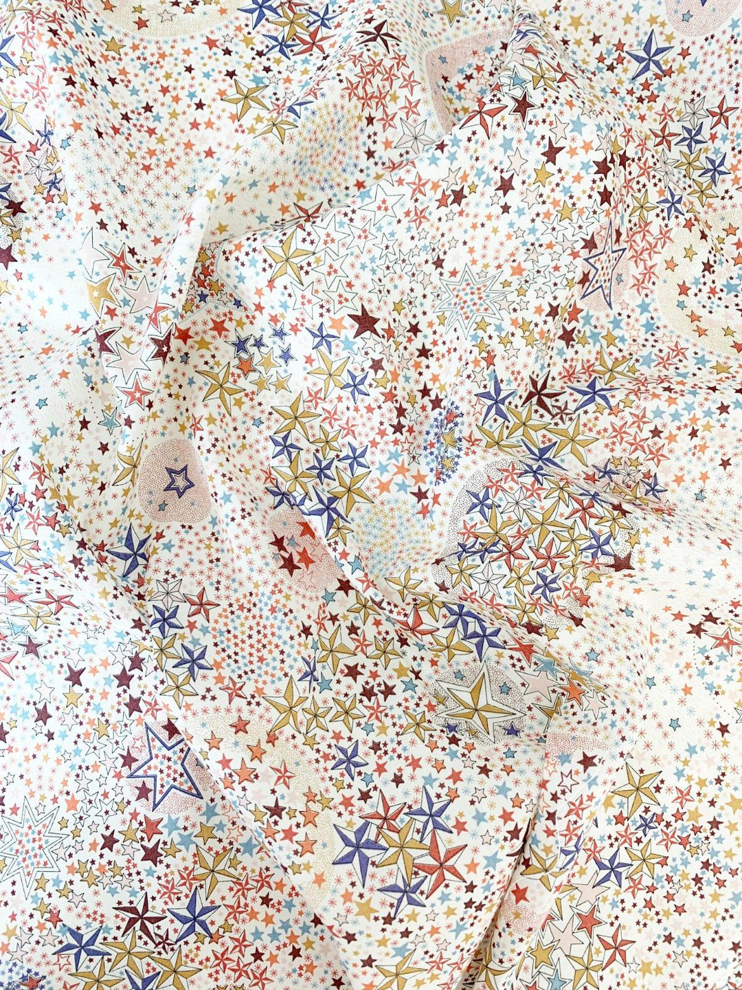 Fitted Sheet made with Liberty Fabric ADELAJDA MUSTARD - Coco & Wolf