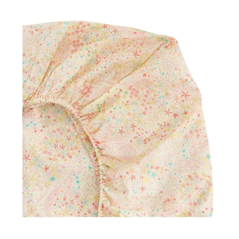 Fitted Sheet made with Liberty Fabric ADELAJDA PINK - Coco & Wolf