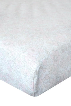 Fitted Sheet made with Liberty Fabric BETSY LACE