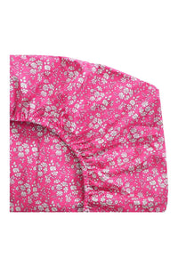 Fitted Sheet made with Liberty Fabric CAPEL FUCHSIA - Coco & Wolf
