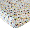 Fitted Sheet made with Liberty Fabric QUEUE FOR THE ZOO - Coco & Wolf