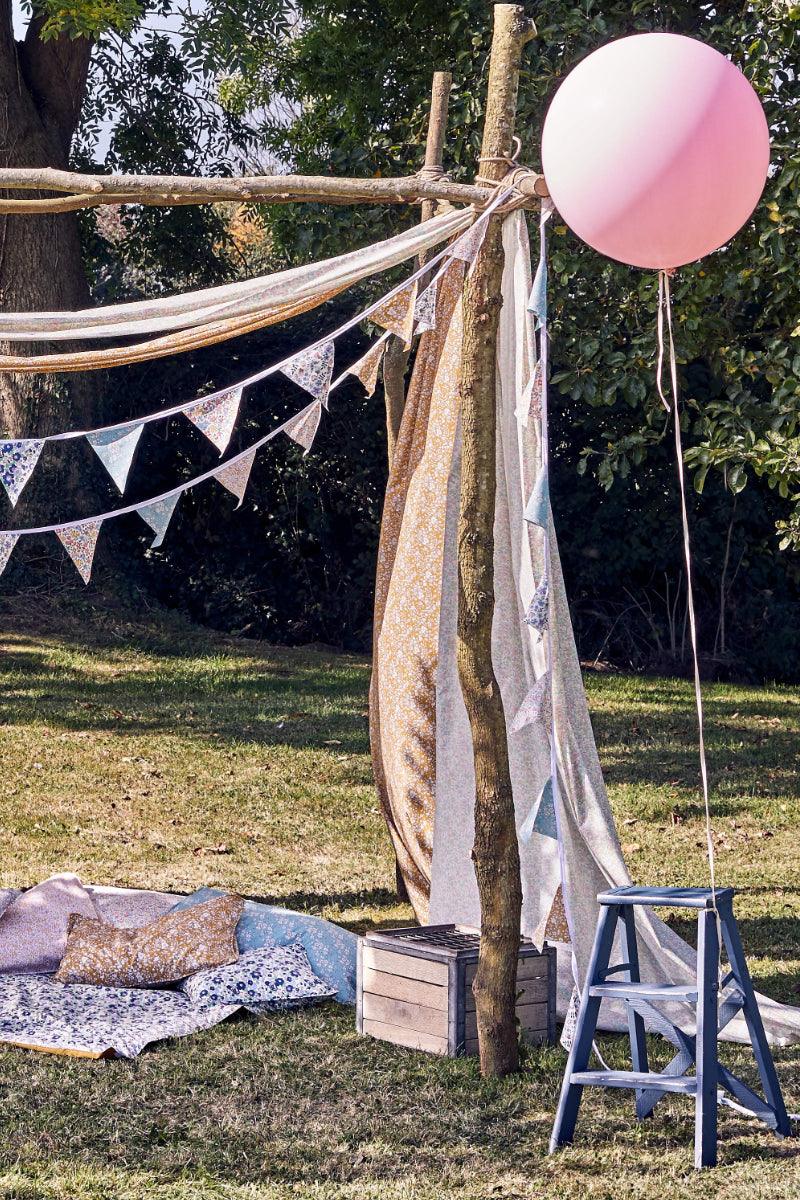 Flag Bunting made with Liberty Fabric YELLOWS - Coco & Wolf