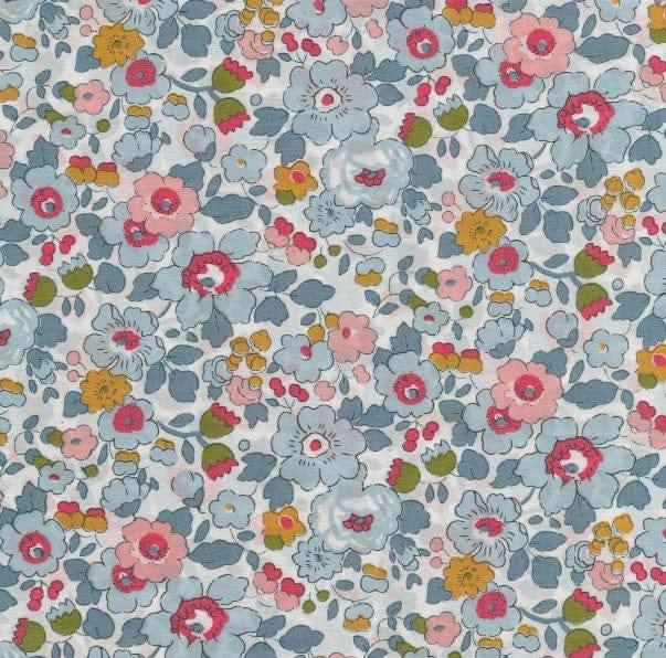 Flat Top Sheet made with Liberty Fabric BETSY GREY - Coco & Wolf