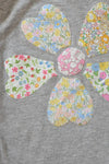 Flower Motif T-shirt made with Liberty Fabric - Coco & Wolf