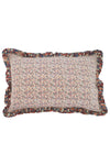 Gathered Edge Pillowcase made with Liberty Fabric WILTSHIRE BUD & THORPE - Coco & Wolf