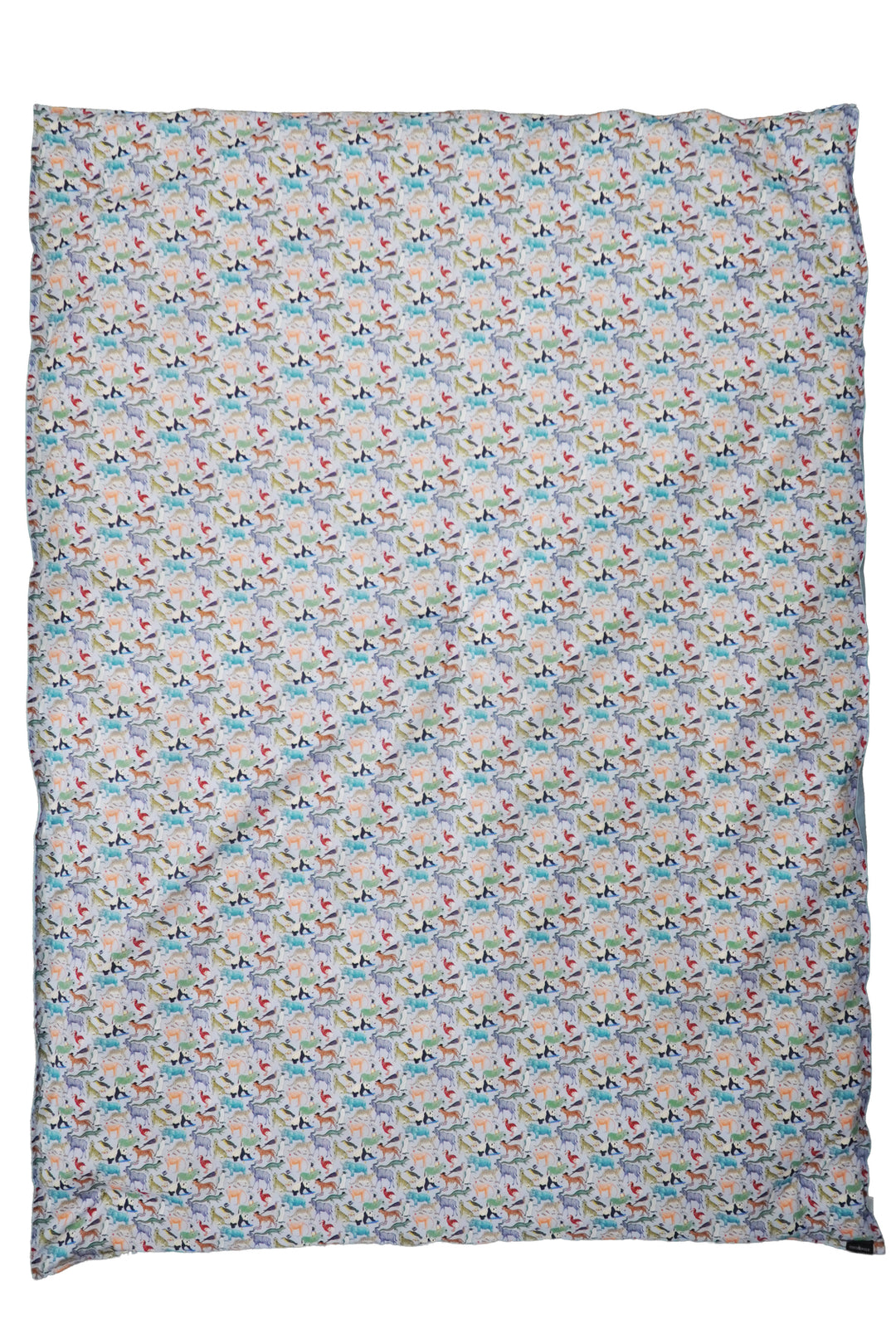 Reversible Heirloom Quilt made with Liberty Fabric QUEY 2 & SKY BLUE LINEN
