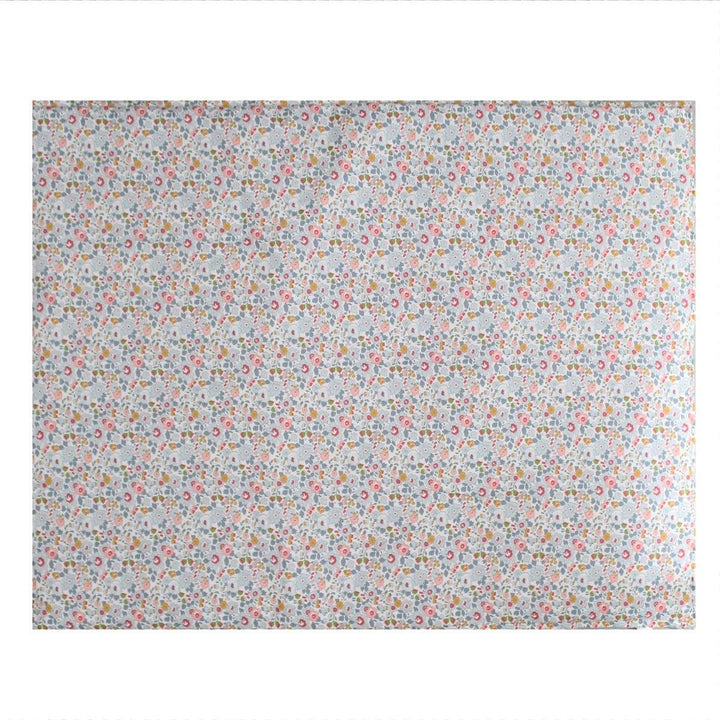 Reversible Heirloom Quilt made with Liberty Fabric BETSY GREY & WILTSHIRE PINK - Coco & Wolf