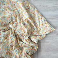 Reversible Heirloom Quilt made with Liberty Fabric CLASSIC MEADOW & EDENS AWAKENING - Coco & Wolf