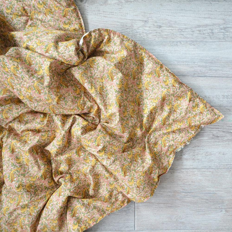 Heirloom Quilt made with Liberty Fabric CLASSIC MEADOW & EDENS AWAKENING - Coco & Wolf