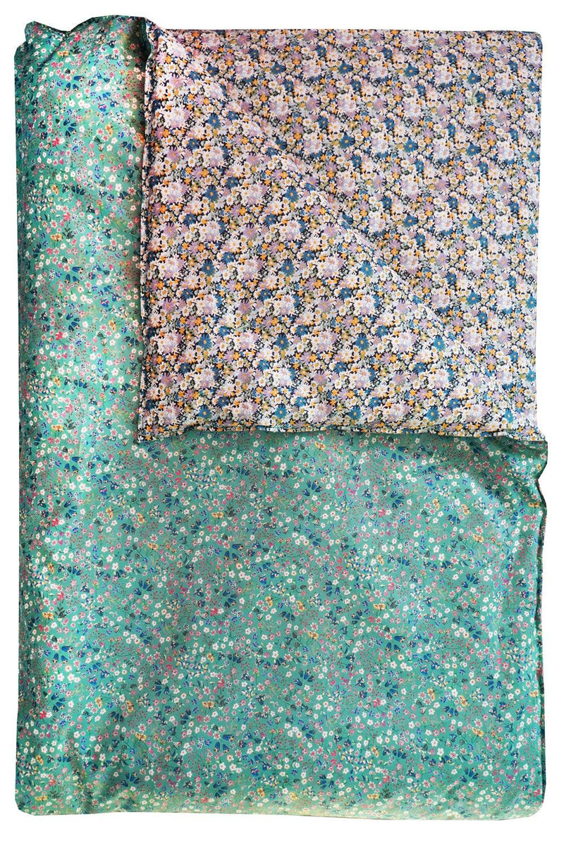 Heirloom Quilt made with Liberty Fabric DONNA LEIGH GREEN & LIBBY - Coco & Wolf