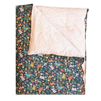 Reversible Heirloom Quilt made with Liberty Fabric FOLK TAILS & CAPEL PINK - Coco & Wolf