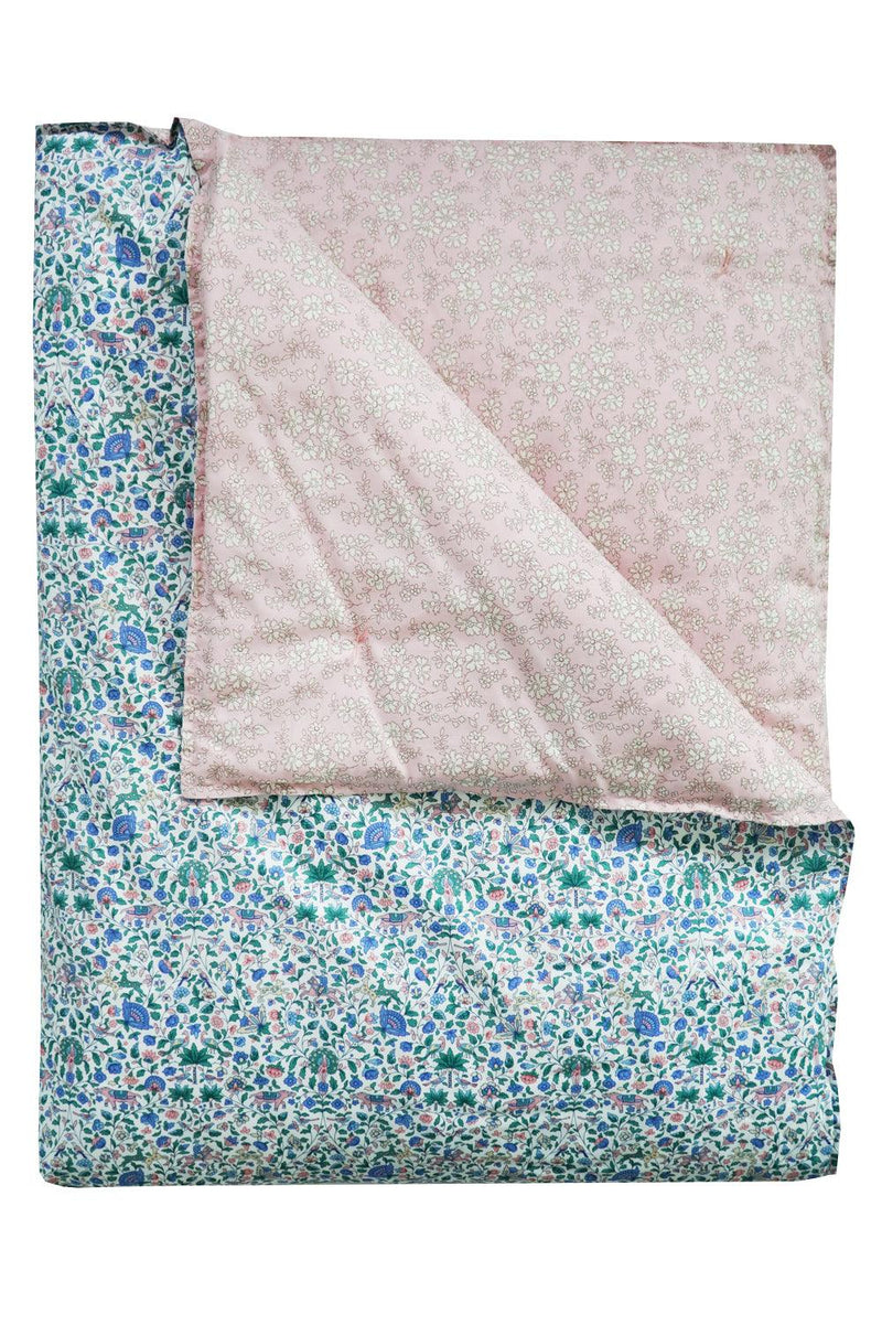 Heirloom Quilt made with Liberty Fabric IMRAN & CAPEL PINK - Coco & Wolf