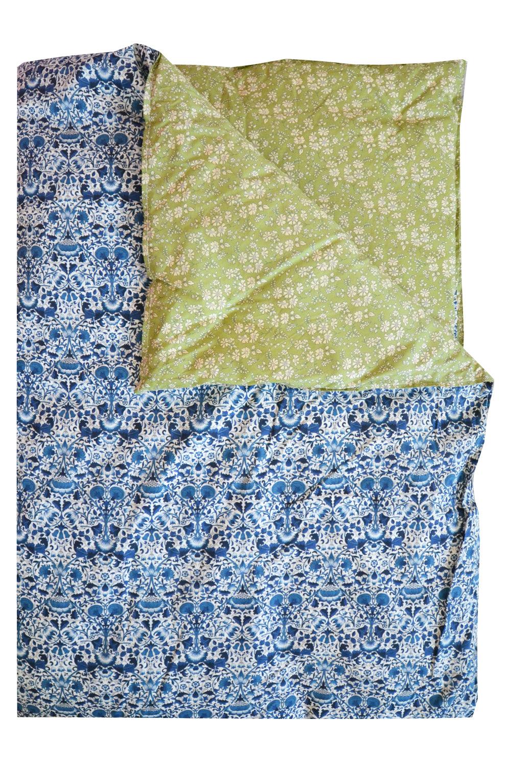 Heirloom Quilt made with Liberty Fabric LODDEN & CAPEL PISTACHIO - Coco & Wolf