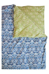 Reversible Heirloom Quilt made with Liberty Fabric LODDEN & CAPEL PISTACHIO - Coco & Wolf