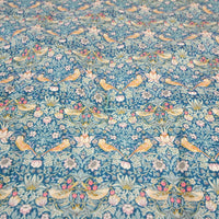 Heirloom Quilt made with Liberty Fabric STRAWBERRY THIEF & CAPEL - Coco & Wolf