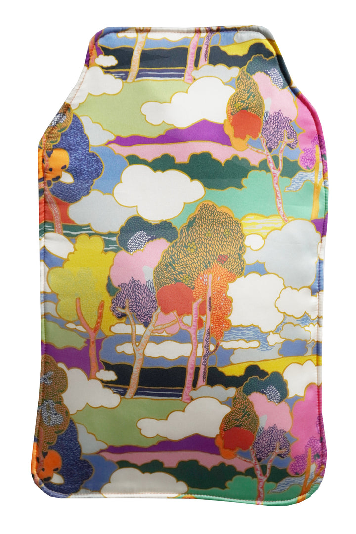 Liberty Fabric Hot Water Bottle Silk PROSPECT ROAD