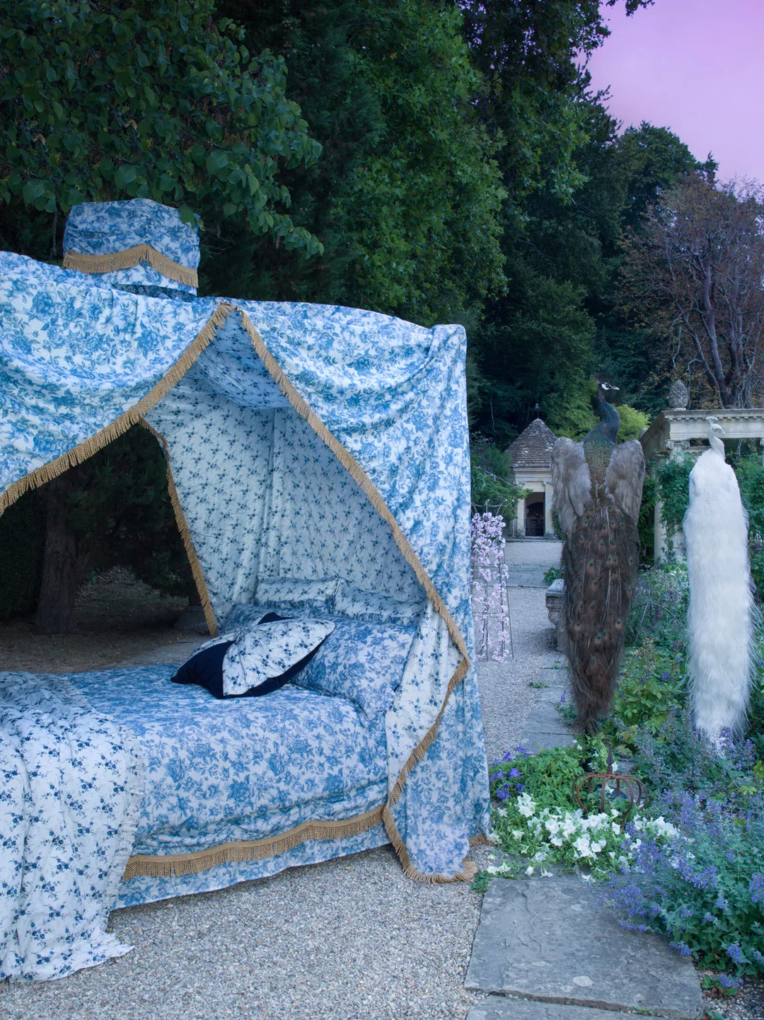 Coco & Wolf Complete Bedding Duvet Set Liberty Fabric Regency Trail ...