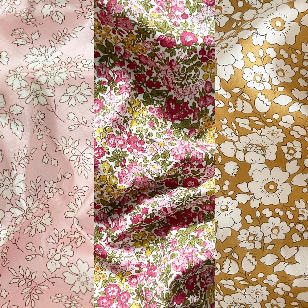 Liberty Fabric Piccadilly Poplin Cotton PENSTEMON ROAD - Coco & Wolf