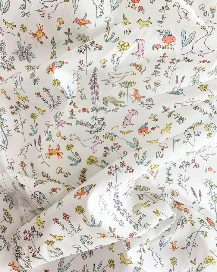 Liberty Fabric Tana Lawn® Cotton THEO PINK