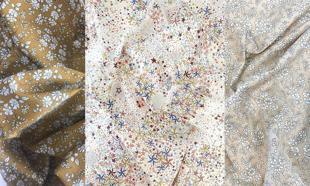 Liberty Fabric Tana Lawn® Cotton ADELAJDA MUSTARD - Coco & Wolf