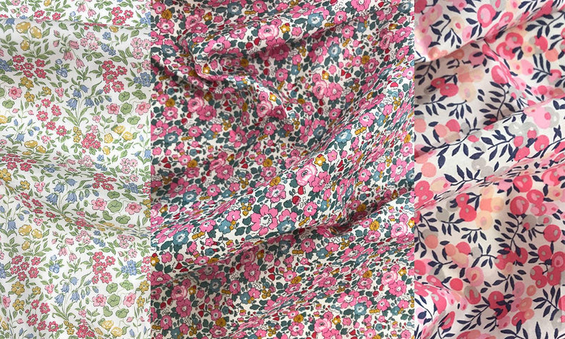 Liberty Fabric Tana Lawn® Cotton BETSY ANN PINK - Coco & Wolf
