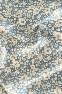 Liberty Fabric Tana Lawn® Cotton BETSY BOO BLUE - Coco & Wolf
