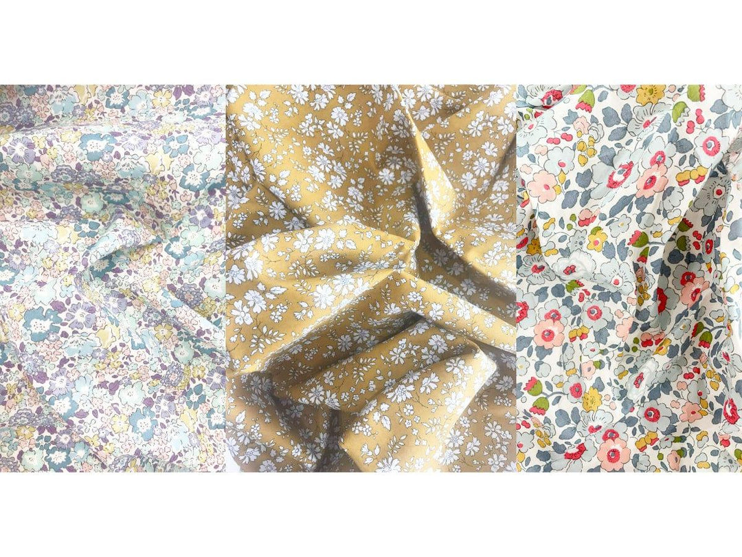 Liberty Fabric Tana Lawn® Cotton CAPEL MUSTARD - Coco & Wolf