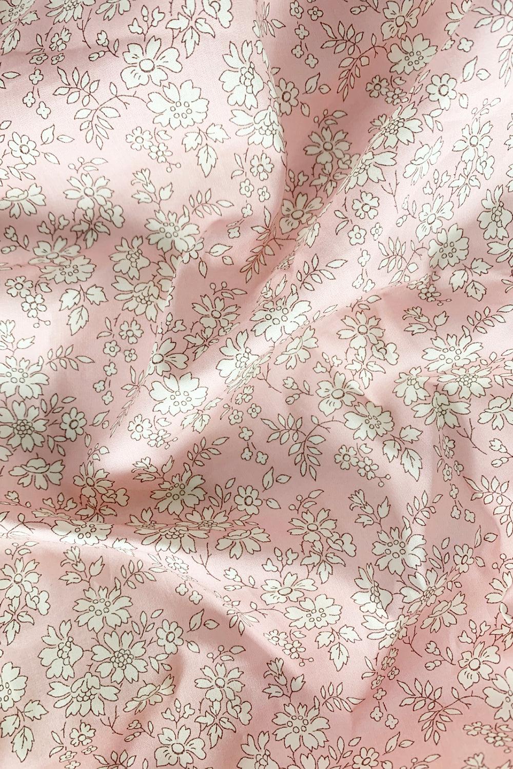 Liberty Fabric Tana Lawn® Cotton CAPEL PINK - Coco & Wolf