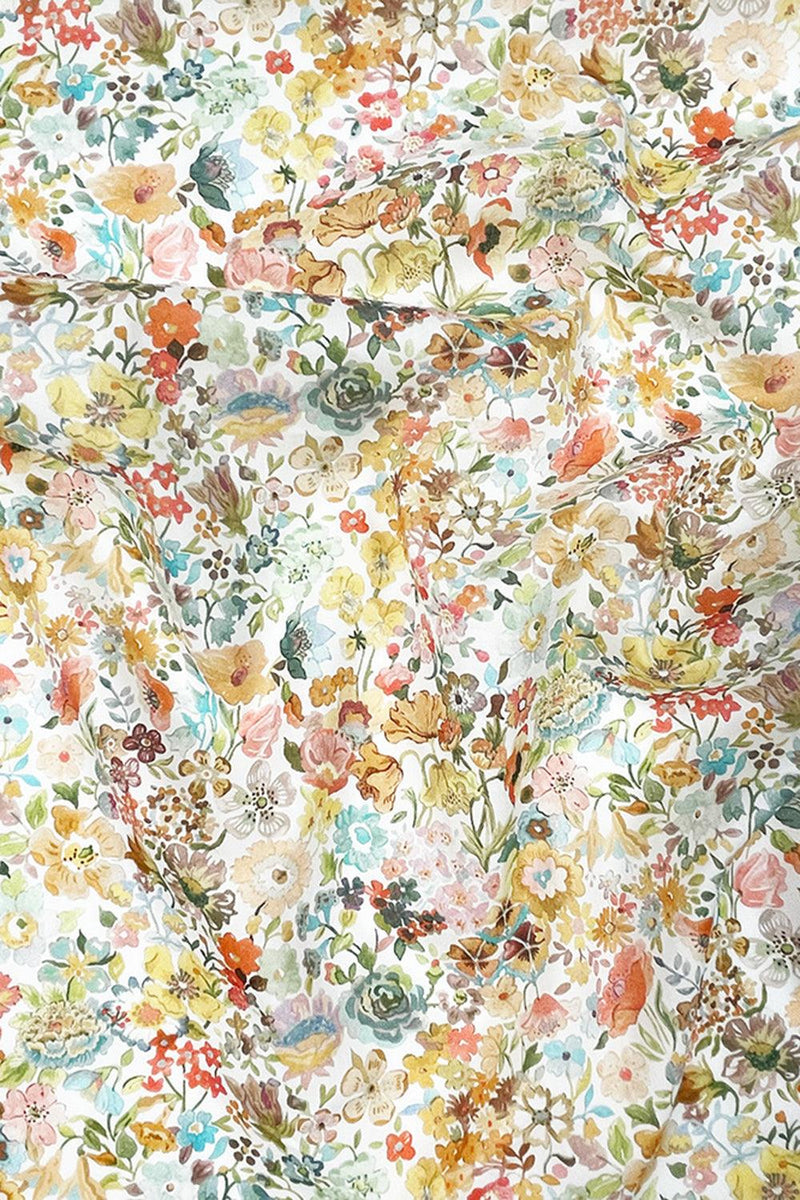 Liberty Fabric Tana Lawn® Cotton CLASSIC MEADOW TAUPE - Coco & Wolf