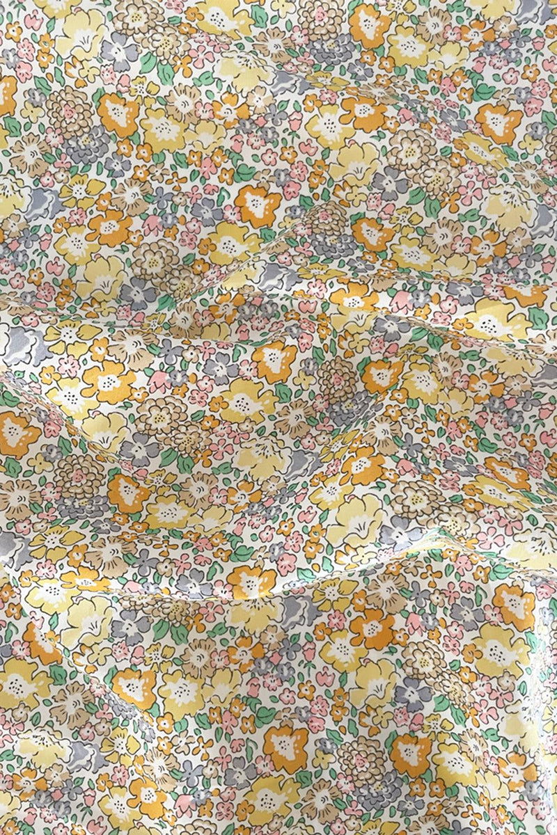 Liberty Fabric Tana Lawn® Cotton MICHELLE MUSTARD - Coco & Wolf
