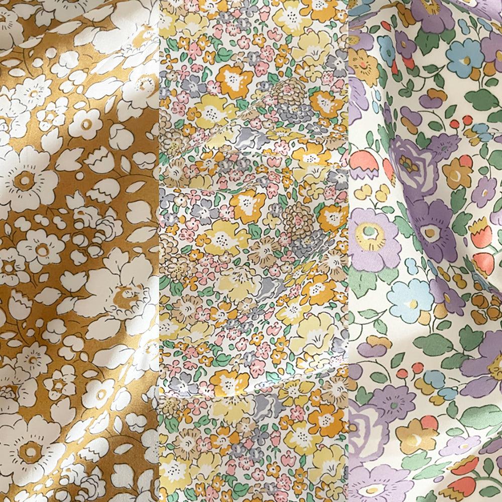 Liberty Fabric Tana Lawn® Cotton MICHELLE MUSTARD - Coco & Wolf