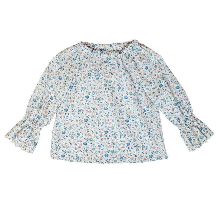 Long Sleeve Blouse Liberty Fabric LUNA BELLE - Coco & Wolf