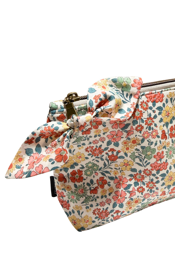 Small Zip-Top Pouch made with Liberty Fabric ANNABELLA