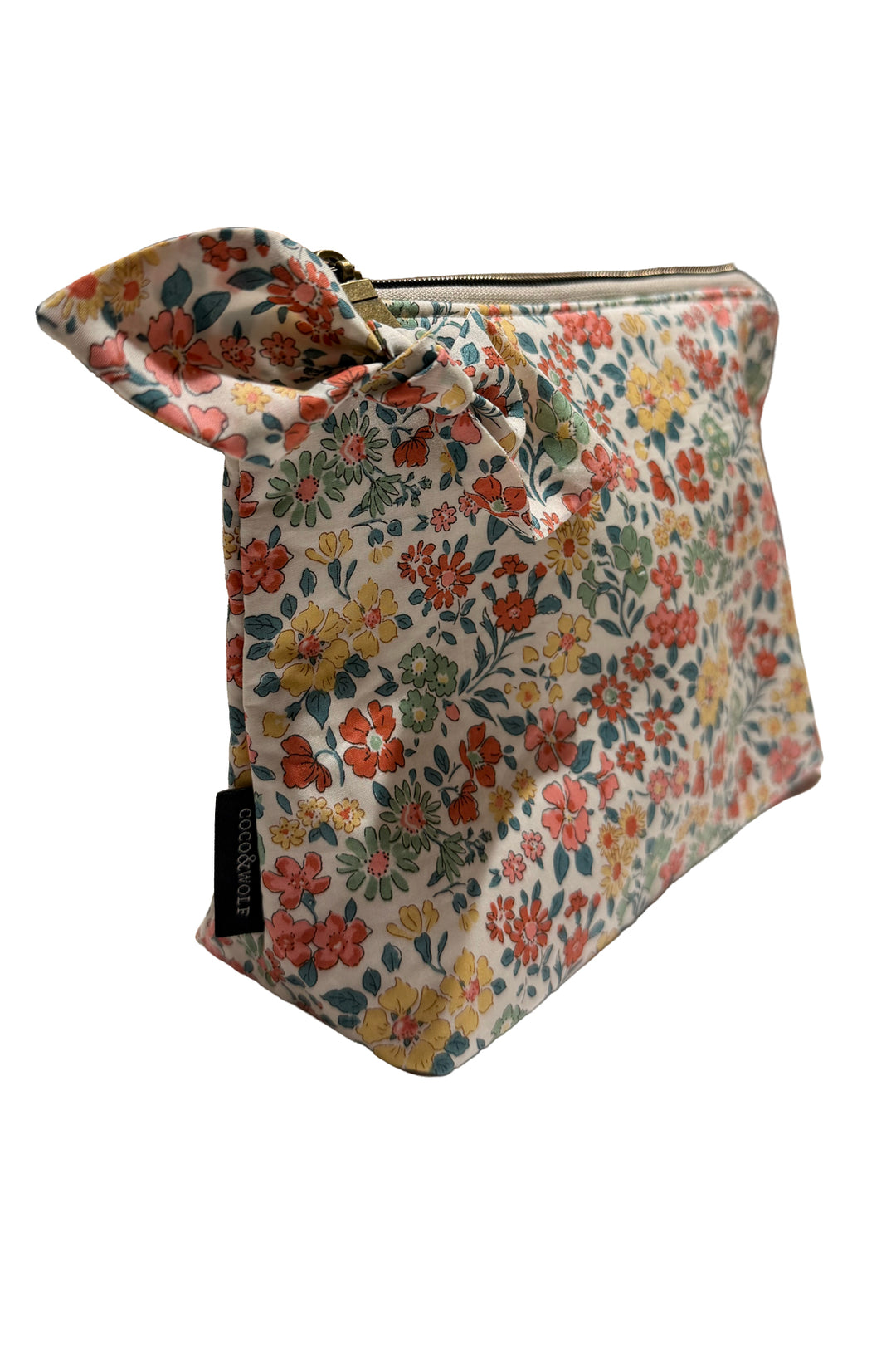Small Zip-Top Pouch made with Liberty Fabric ANNABELLA