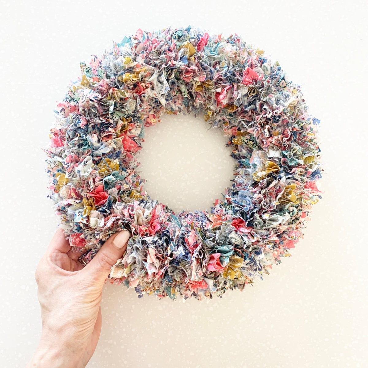 Make Your Own Liberty Fabric Wreath Kit - Coco & Wolf