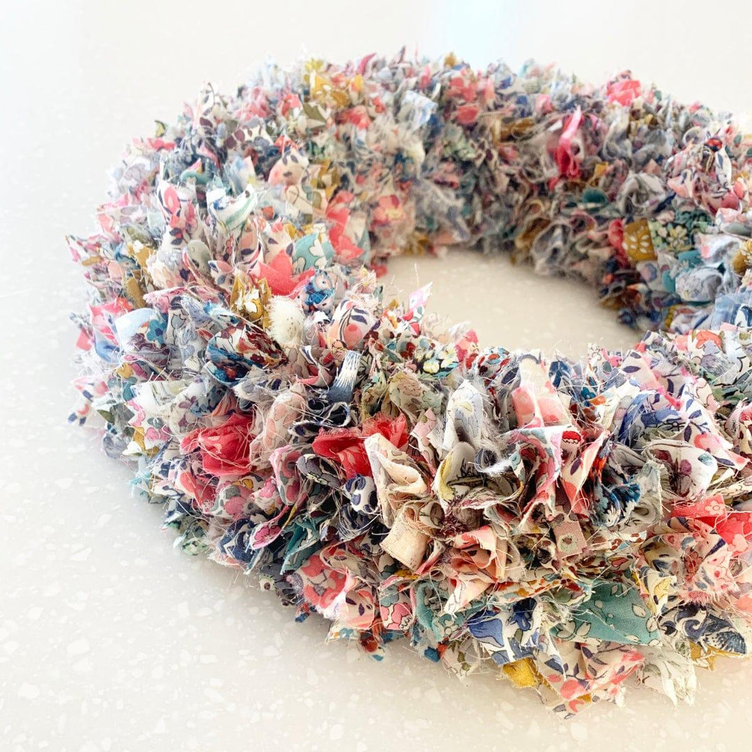 Make Your Own Liberty Fabric Wreath Kit - Coco & Wolf