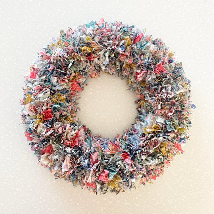 Make Your Own Liberty Fabric Wreath Kit - Coco & Wolf