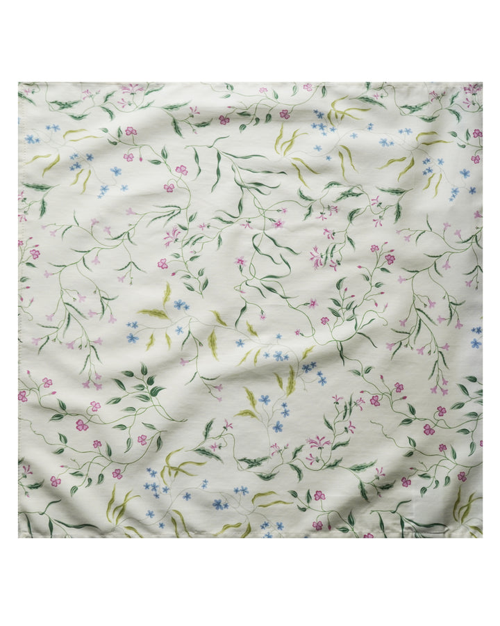 Bridgerton Monogrammed Stitch Napkin Set made with Liberty Fabric REGAL BLOSSOM