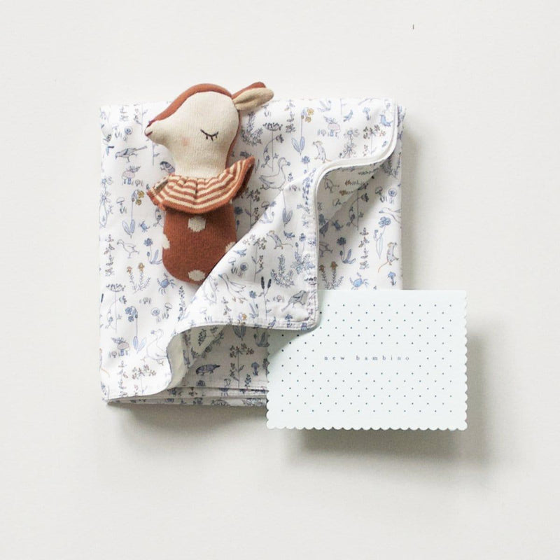 New Baby Gift Set made with Liberty Fabric THEO - Coco & Wolf